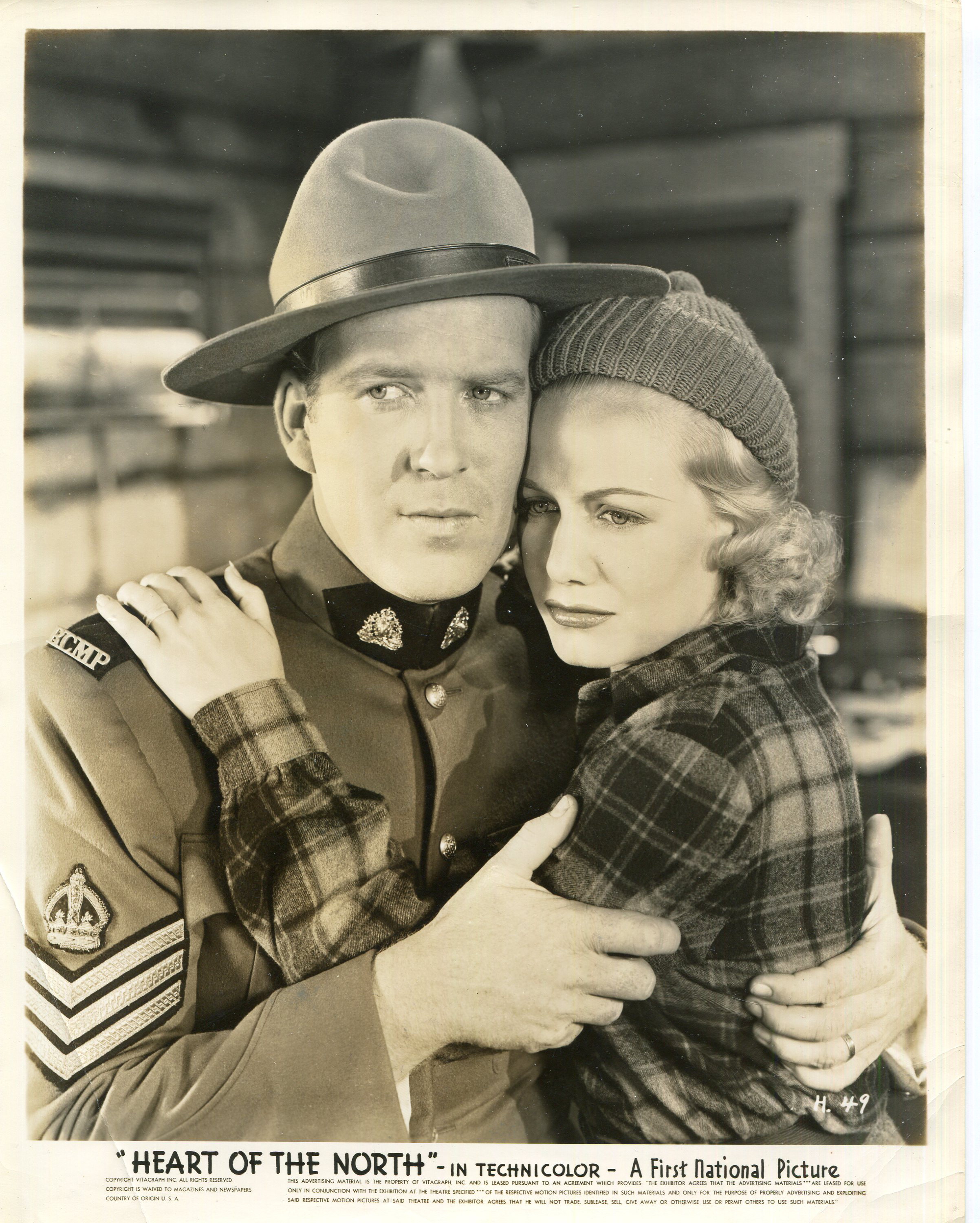 Gloria Dickson and Dick Foran in Heart of the North (1938)