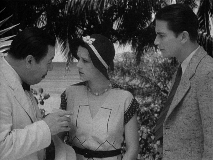 Robert Young, Sally Eilers, and Warner Oland in The Black Camel (1931)