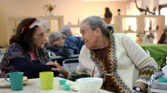 Ruth Farhi and Orna Porat in Ruth, Sof. (2010)