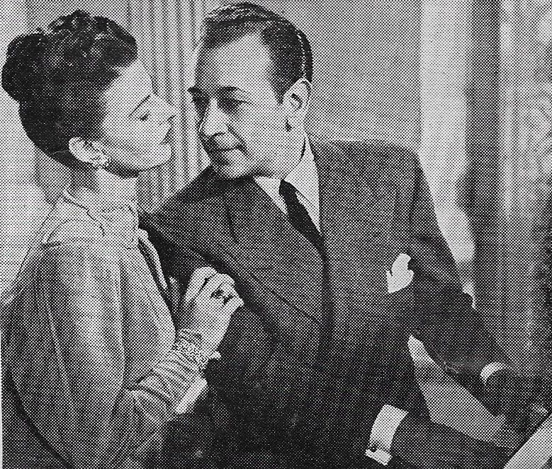 Lilian Bond and George Raft in Nocturne (1946)