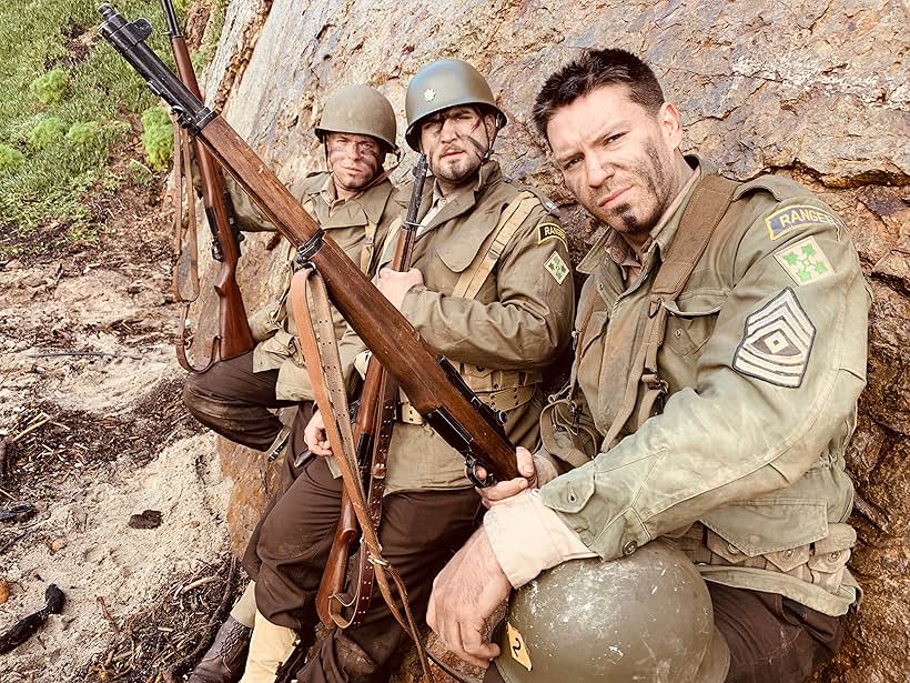 David Tom, Weston Cage, and Jesse Kove in D-Day: Battle of Omaha Beach (2019)