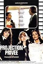 Jane Birkin, Jean-Luc Bideau, Françoise Fabian, Bulle Ogier, and Jacques Weber in Private Screening (1973)