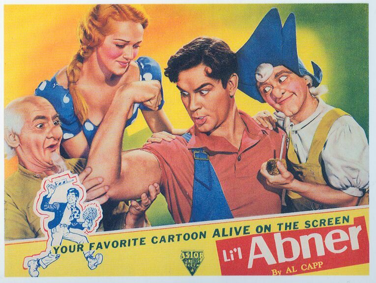 Johnnie Morris, Martha O'Driscoll, Mona Ray, and Jeff York in Li'l Abner (1940)