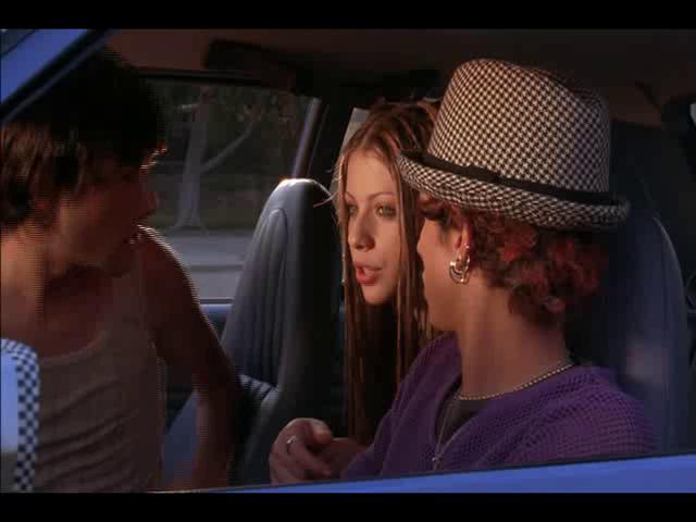 Michelle Trachtenberg, Joseph Gordon-Levitt, and Jeffrey Licon in Mysterious Skin (2004)