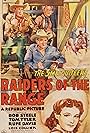 Lois Collier, Rufe Davis, Bob Steele, and Tom Tyler in Raiders of the Range (1942)