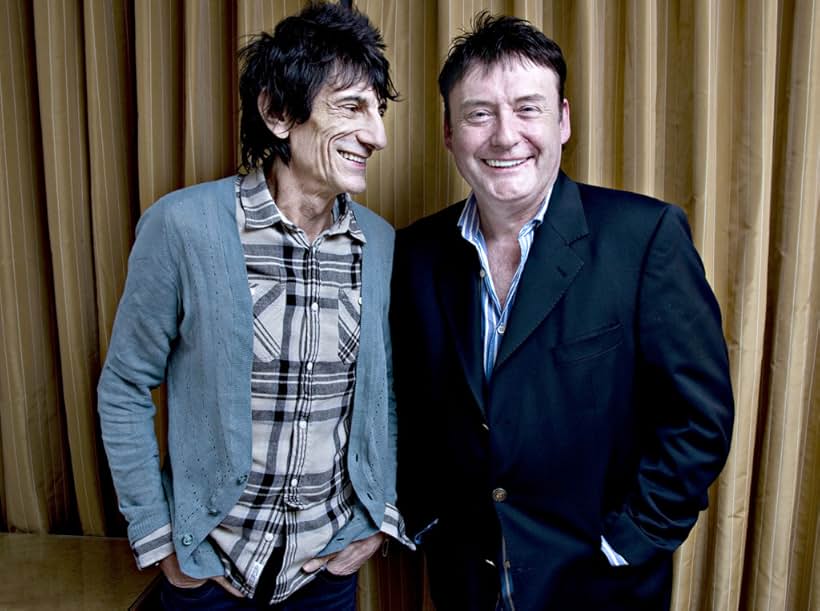 Jimmy White and Ronnie Wood