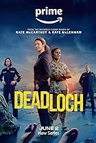 Madeleine Sami, Kate Box, Tom Ballard, and Nina Oyama in Deadloch (2023)