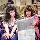 Pam Dawber and Rebecca Schaeffer in My Sister Sam (1986)