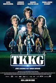 Manuel Santos, Emma-Louise Schimpf, Ilyes Moutaoukkil, and Lorenzo Germeno in TKKG (2019)