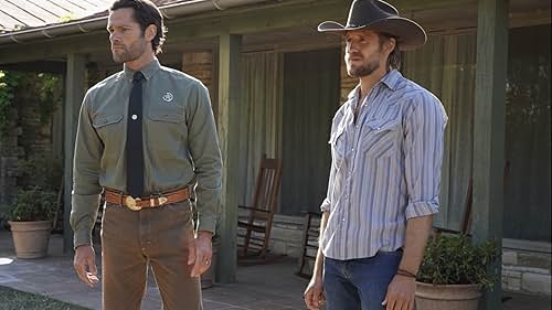 Jared Padalecki and Matt Barr in Walker (2021)