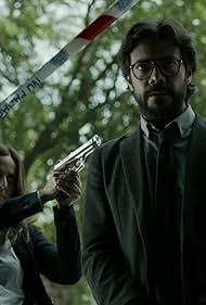 Álvaro Morte and Itziar Ituño in Money Heist (2017)