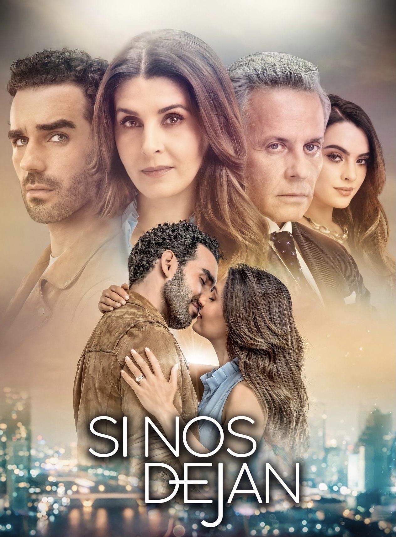 Alexis Ayala, Mayrín Villanueva, Marcus Ornellas, and Scarlet Gruber in Si nos dejan (2021)