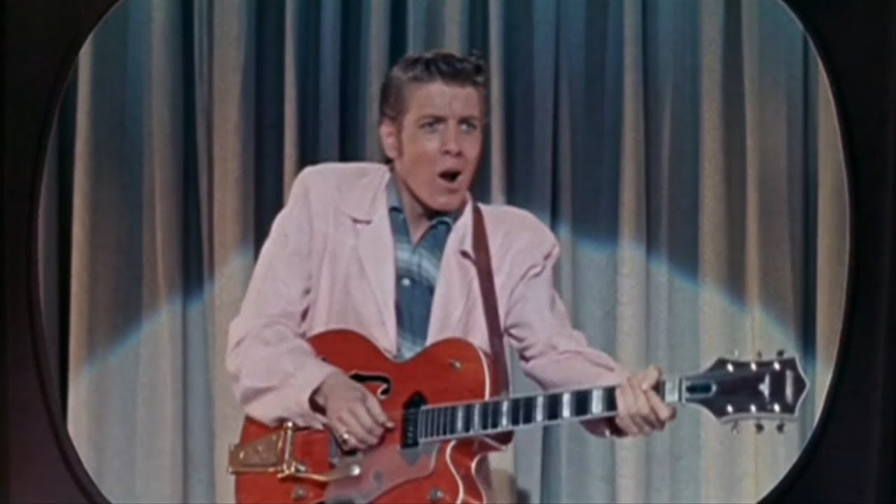 Eddie Cochran in The Girl Can't Help It (1956)