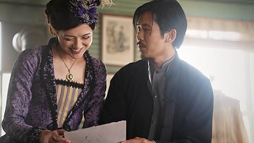 Lawrence Kao and Katie Findlay in Pax Romana (2022)