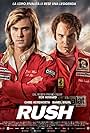 Daniel Brühl and Chris Hemsworth in Rush (2013)