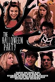 Ivy Malone, Demetri Belardinelli, Emma Thatcher, Froy Gutierrez, Eleanor Vigneault, Blair Brownstein, and Rogie Nelson in The Halloween Party (2017)