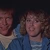 Katherine Heard and David Muir in Neon Maniacs (1986)