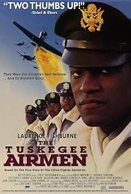 Laurence Fishburne, Cuba Gooding Jr., Allen Payne, Courtney B. Vance, and Malcolm-Jamal Warner in The Tuskegee Airmen (1995)