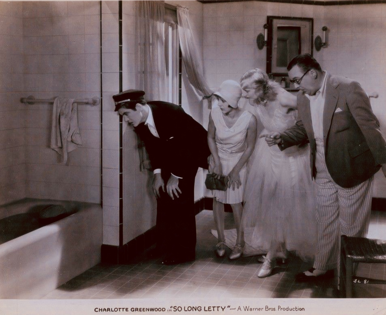 Charlotte Greenwood, Patsy Ruth Miller, Bert Roach, and Grant Withers in So Long Letty (1929)