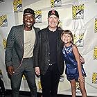 Kevin Feige, Mahershala Ali, and Lia McHugh