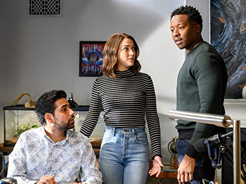 Suraj Sharma, Violett Beane, and Brandon Micheal Hall in Almost Famous (2020)