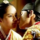 Han Ga-in and Kim Soo-hyun in The Moon Embracing the Sun (2012)