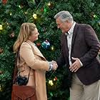 Bruce Campbell and Jaicy Elliot in My Southern Family Christmas (2022)