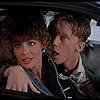 Anthony Michael Hall and Kelly LeBrock in Weird Science (1985)