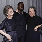 Frances McDormand, Youn Yuh-jung, and Daniel Kaluuya at an event for The Oscars (2021)