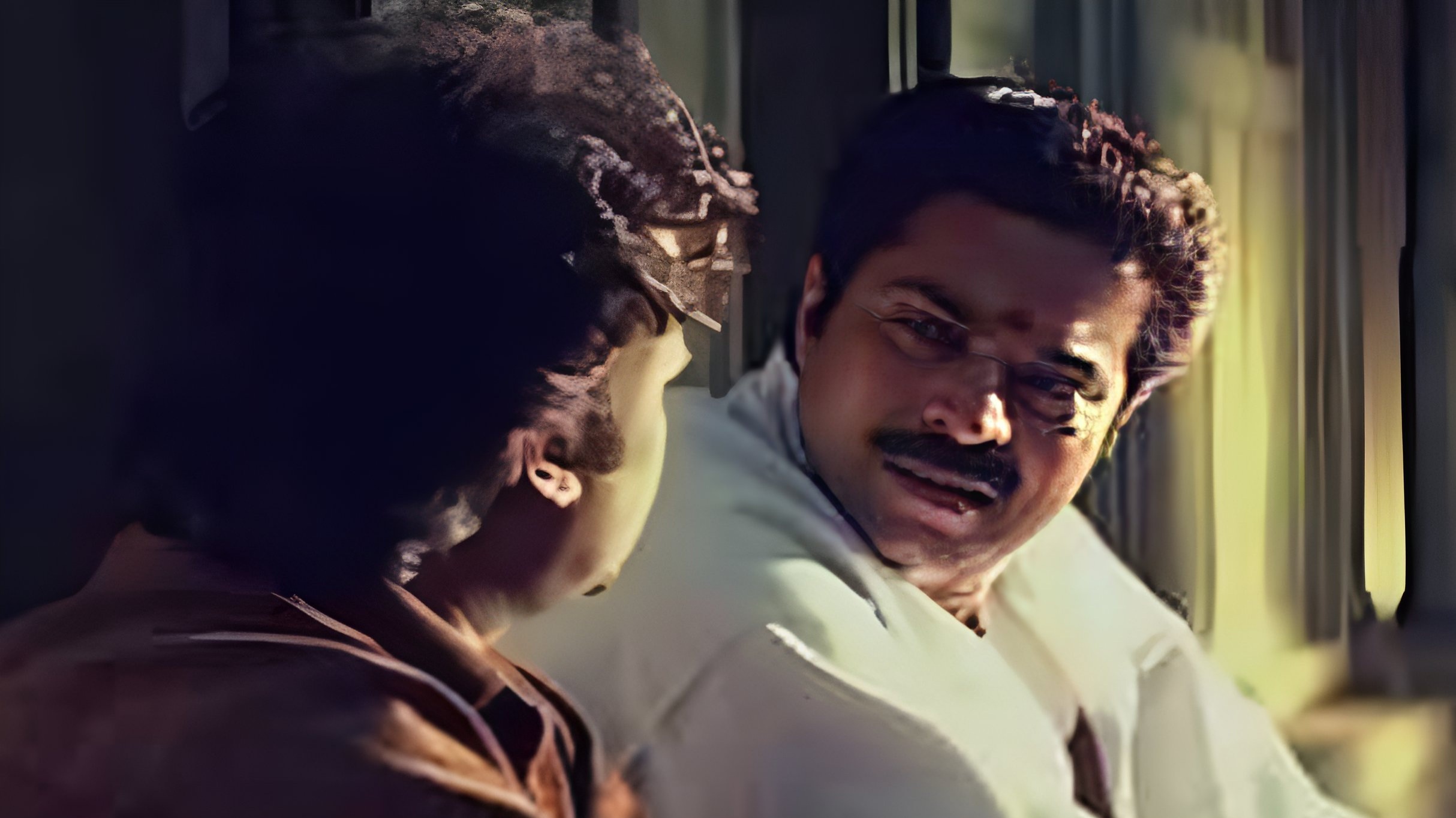 Mammootty and Rajinikanth in Thalapathi (1991)