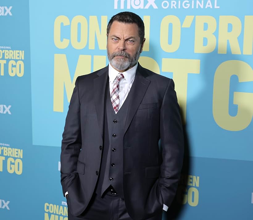 Nick Offerman at an event for Conan O'Brien Must Go (2024)