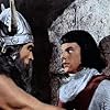 Robert Wagner and Victor McLaglen in Prince Valiant (1954)