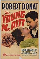 Phyllis Calvert and Robert Donat in The Young Mr. Pitt (1942)