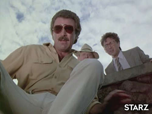 Tom Selleck, Ray Buktenica, and Eugene Roche in Magnum, P.I. (1980)