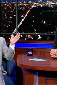 Mark Wahlberg and Stephen Colbert in The Late Show with Stephen Colbert (2015)