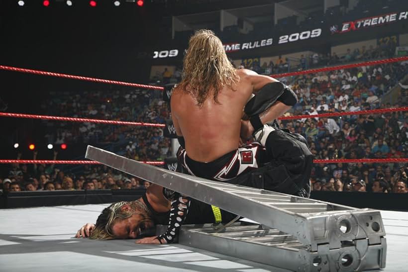 Adam Copeland and Jeff Hardy in WWE: Extreme Rules (2009)