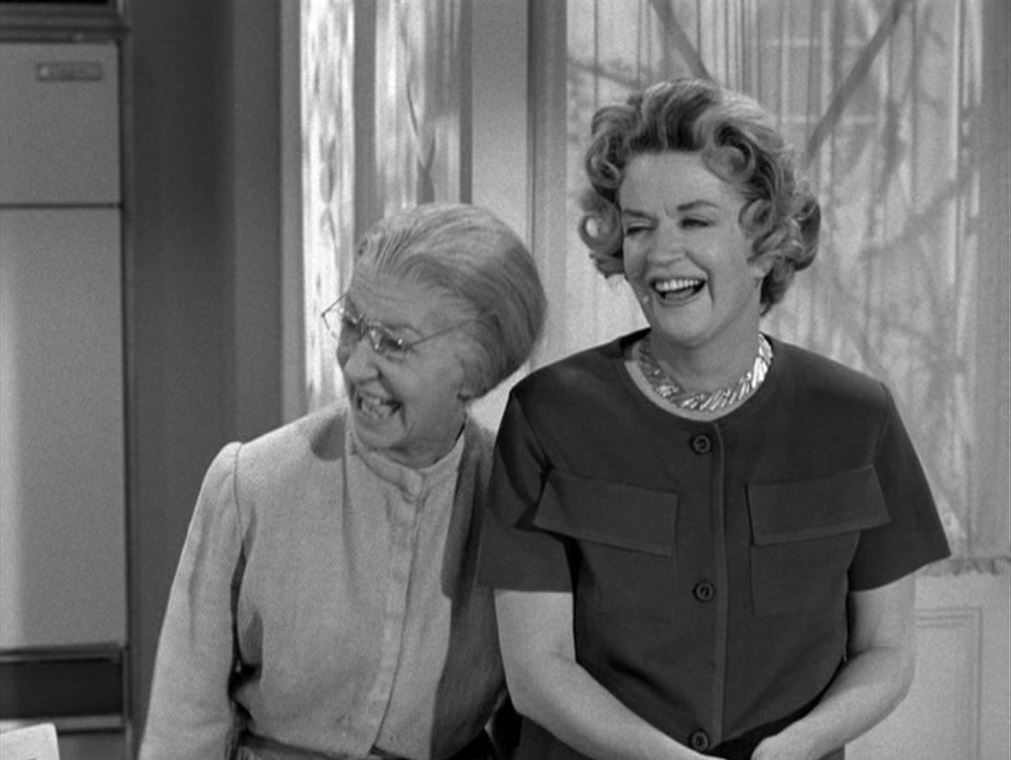 Rosemary DeCamp and Irene Ryan in The Beverly Hillbillies (1962)