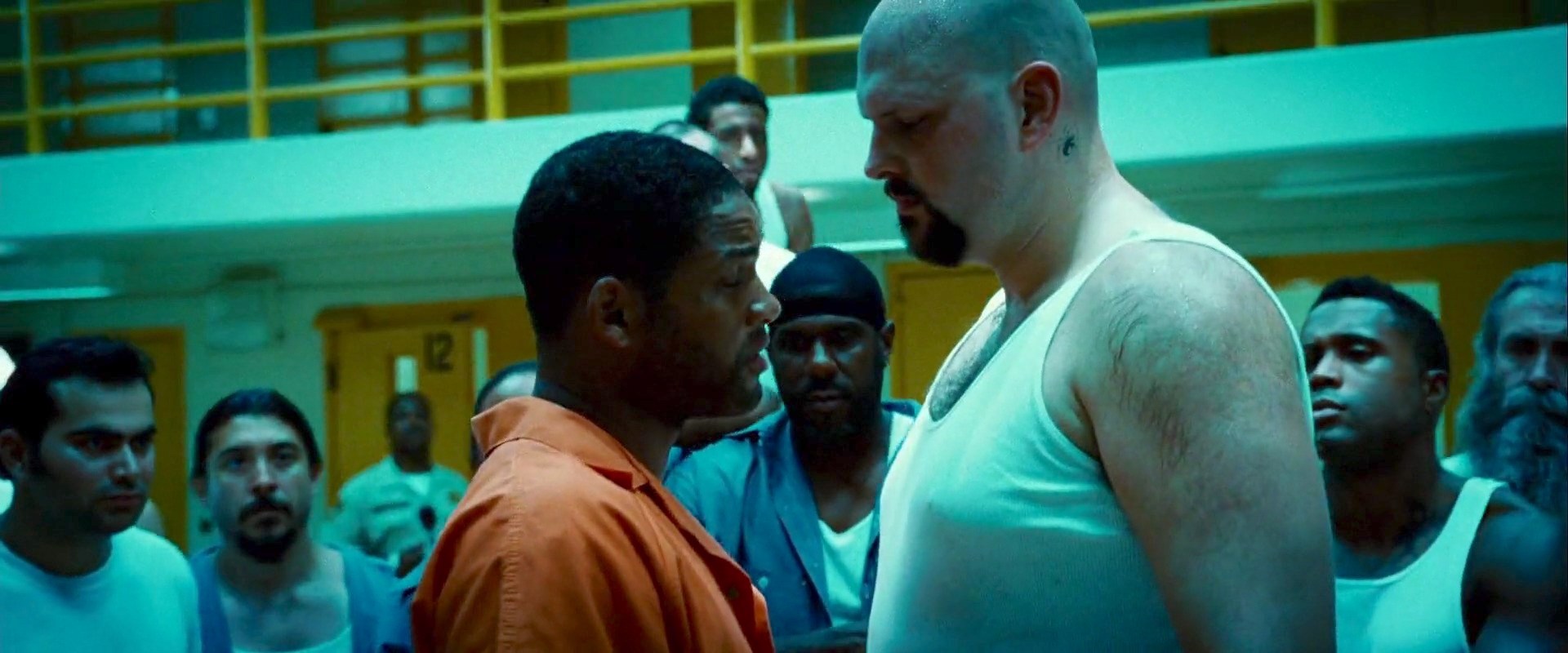 Will Smith and David Mattey in Hancock (2008)