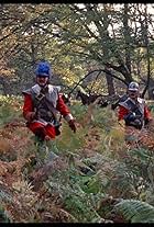 Michael Beint, Nicky Henson, Bill Maxwell, and John Trenaman in Witchfinder General (1968)