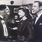 Robert Flemyng, Sheila Sim, and Cecil Trouncer in The Outsider (1948)