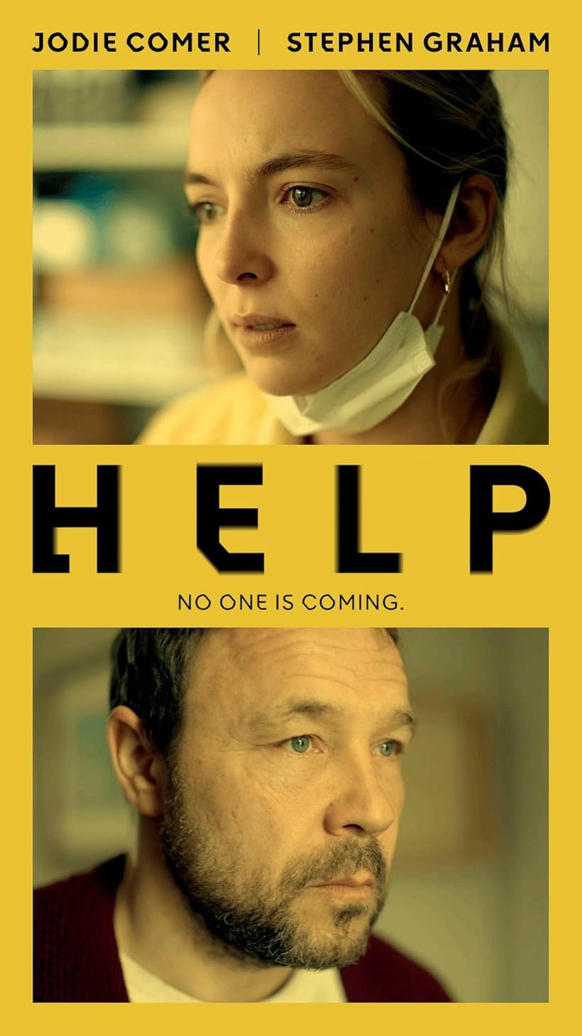 Stephen Graham and Jodie Comer in Help (2021)