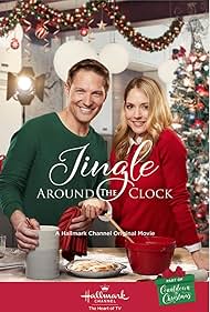 Brooke Nevin and Michael Cassidy in Jingle Around the Clock (2018)