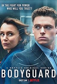 Keeley Hawes and Richard Madden in Bodyguard (2018)