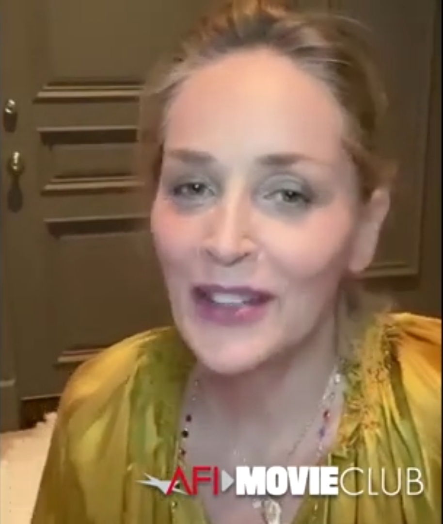 Sharon Stone in AFI Movie Club (2020)