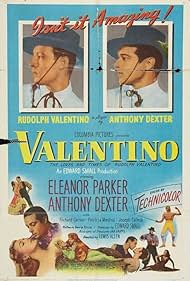 Richard Carlson, Anthony Dexter, and Eleanor Parker in Valentino (1951)