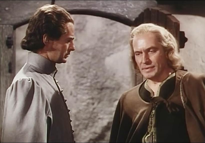 Derek Bond and Fredric March in Christopher Columbus (1949)