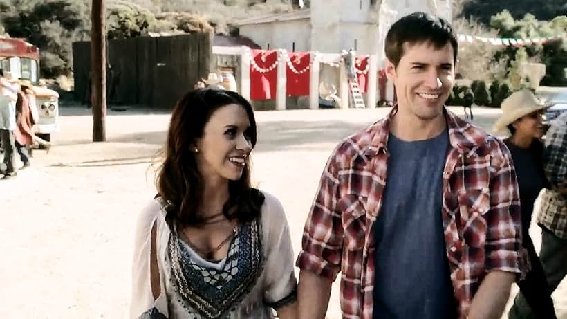 Lacey Chabert and Jonathan Patrick Moore in Christian Mingle (2014)