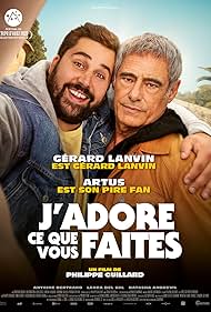 Gérard Lanvin and Artus in J'adore ce que vous faites (2022)