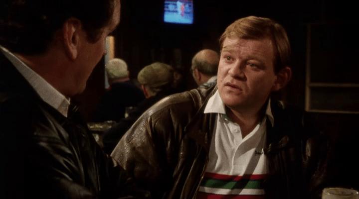 Colm Meaney and Brendan Gleeson in The Snapper (1993)