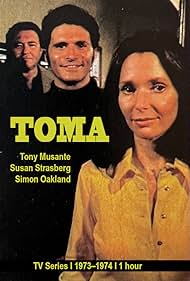 Susan Strasberg, Tony Musante, and Simon Oakland in Toma (1973)